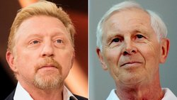 Boris Becker und Hans-Dieter Cleven: Schulden und Zinsen.  Keystone