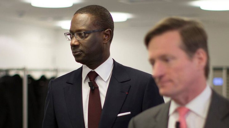 Der eine kommt, der andere geht: Tidjane Thiam (l.) löst Brady Dougan als CEO ab. Keystone
