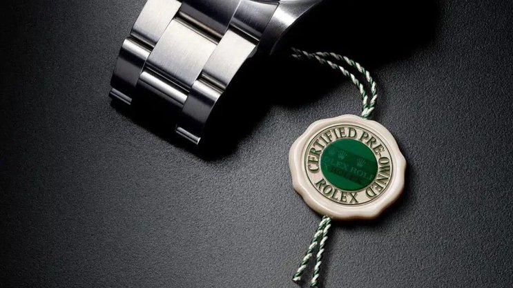Bares Wert: Das Rolex-Siegel für Authenzität eines Secondhand-Modells.