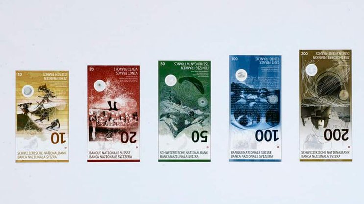 Noten der neuen Serie: 2017 soll auch die 20-Franken-Note kommen. Keystone