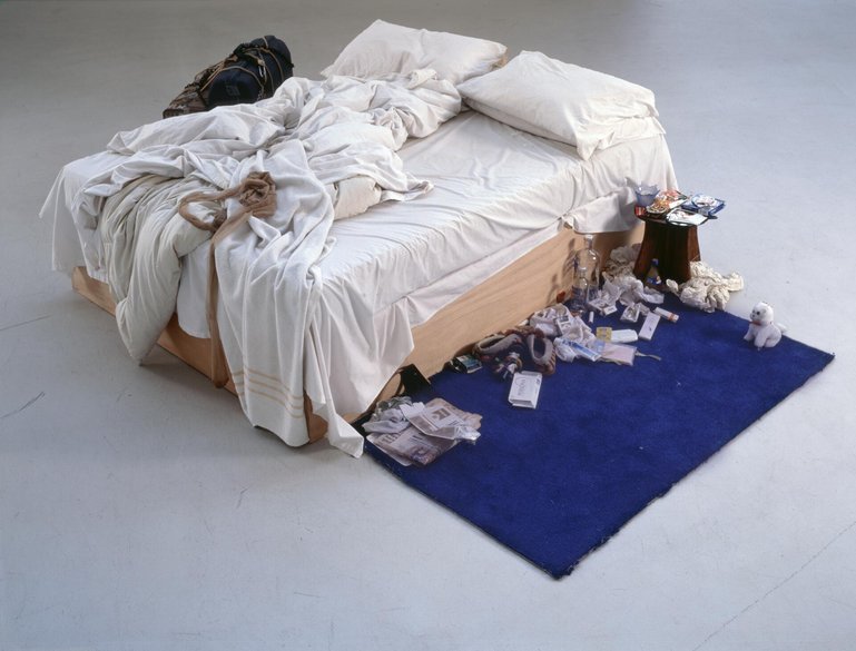 6. Tracey Emin My Bed 1998 © Tracey Emin. Photo credit Courtesy The Saatchi Gallery, London  Photograph by Prudence C.tif