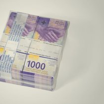 Gilt vielen als verdächtig: Neue 1000-Franken-Note der Schweizerischen Nationalbank.