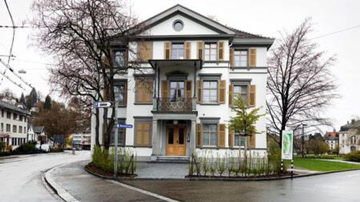 Jugendstilvilla in St. Gallen: Hier versuchen die alten Teilhaber, den Konflikt mit den USA zu lösen.