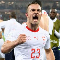 Xherdan Shaqiri: Mit den Schweizern fiebert Puma mit.