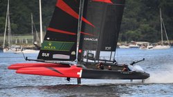 Das Schweizer SailGP-Team im Einsatz vor Rio de Janeiro: Beim nächsten Rennen der boomenden Segel-Serie wird ein neuer Hauptsponsor auf dem Boot prangen.