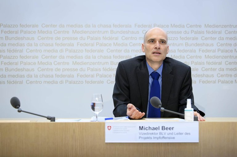 BLV-Vizedirektor Michael Beer informierte an einem runden Tisch über die Forderungen des Bundes.