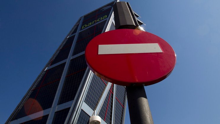 Die spanische Bankia entstand als Zusammenschluss und musste danach verstaatlicht werden.Keystone