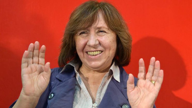 Swetlana Alexijewitsch: Ihr Nobelpreis ist viel wert. Keystone