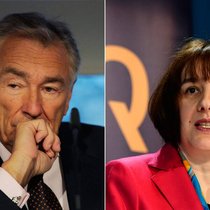 Funktionieren mehr gegen- als miteinander: Hans Schweickardt und  Jasmin Staiblin.   Keystone