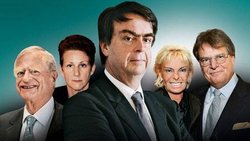 Die mächtigste Industriellenfamilie der Schweiz: der Oeri-Hoffmann-Clan.