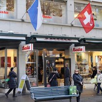 Bata: Der Schuhgigant schliesst an der Bahnhofstrasse.  Freshfocus