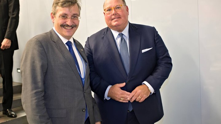 Michael Hengartner, Rektor, Uni ZÃ¼rich und designierter PrÃ¤sident des ETH-Rates;Edward T. McMullen Jr. , Botschafter der USA in der Schweiz;
