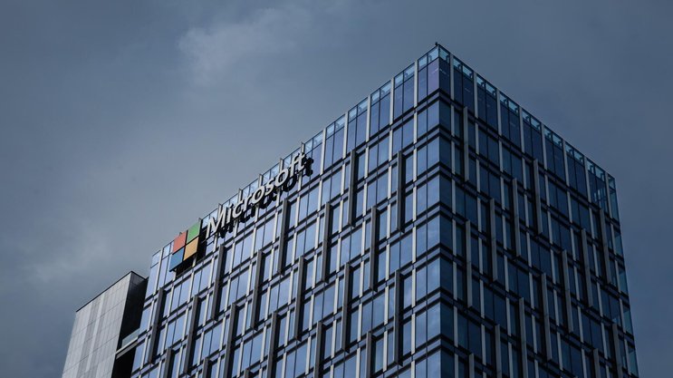 Der Sitz von Microsoft in Belgrad.