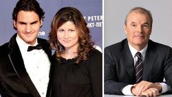 Bald Nachbarn: Mirka und Roger Federer (l.) und Peter Friedli (r.). (Bilder: PhotoXPress/VISUM, Bruno Arnold)