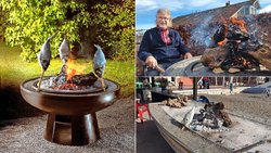 Robert Sager: Der Erfinder hat sich von einem alten Bootsgrill inspirieren lassen.