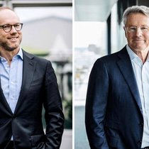MÉNAGE À TROIS Als Verwaltungsrat beaufsichtigt Cevian-Co-Gründer Lars Förberg (l.) ABB-Chef Björn Rosengren. Nun zählt dessen Sohn zu seinen Angestellten.