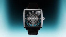 TAG Heuer bringt die Monaco Speed 12 heraus: Eine Uhr mit zwölf rotierenden Kolben, die die Stunden anzeigen.