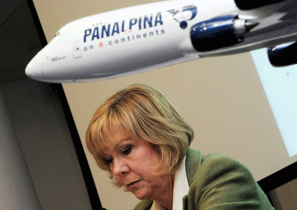 Monika Ribar als Panalpina-Chefin 2006