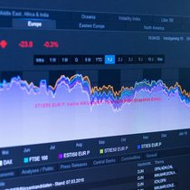 Aktienkurs: An der Börse braucht es derzeit Durchhaltewille. Keystone