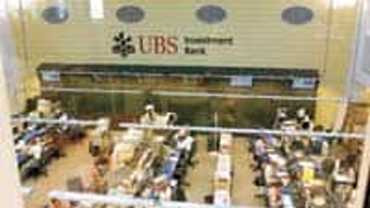 Das Logo als weltweites Erkennungszeichen aller UBS-Firmen.