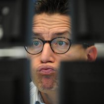 Unsichere Zeiten: Die Stimmung bestimmt kurzfristig das Geschehen an den Börsen.