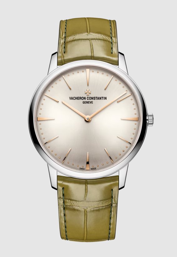 Weissgolden und very understated: Vacheron Constantin Patrimony. 24’200 Fr.