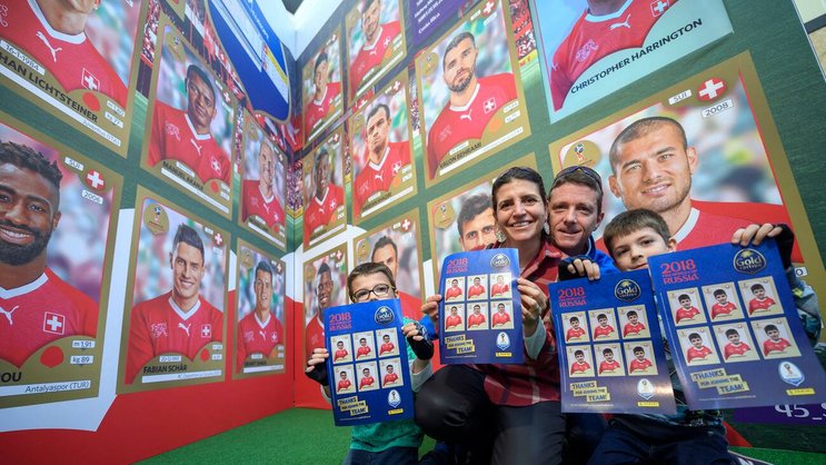 682 Sticker braucht es, um das Panini-Sammelheft für die WM 2018 in Russland zu füllen, 576 davon sind Spielerbildli.