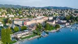 Der Hauptsitz von Lindt&Sprüngli in Kilchberg.