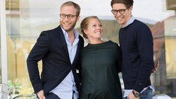 Die Geschwister Wanner leiten gemeinsam den Verlag CH Media: Michael, Anna und Florian Wanner.