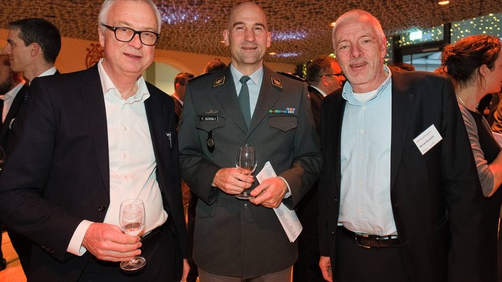 Jean-Paul de Weck, CEO, Swisscom Broadcast AG;Thomas SÃ¼ssli, DivisionÃ¤r, Schweizer Armee;Michael Bausback, Inhaber, Bausback Consulting&Management