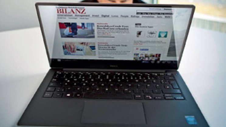 Der Dell XPS 13 im Crash Test.