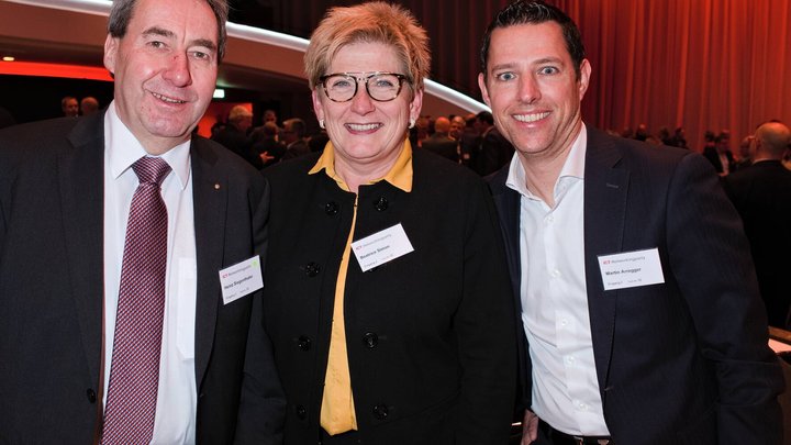 Heinz Siegenthaler, Nationalrat;Beatrice Simon, Finanzdirektorin Kanton Bern;Martin Aregger