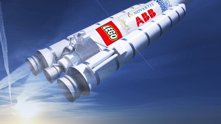 Werden Raketen bald mit Bannern zugekleistert sein? (Bildmontage: Jannis Chavakis/13 Photo)
