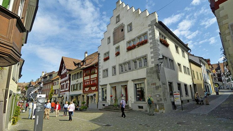 Herausgeputzte Kantonshauptstadt: 21 Prozent mehr Gründungen als im Vorjahr gab es im Kanton Schaffhausen.