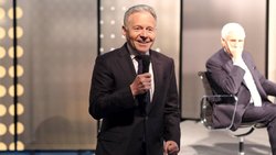 Business Talk zum 40. BILANZ-Geburtstag: Ralf Büchi, CEO Ringier Axel Springer Schweiz, begrüsst die Gäste.