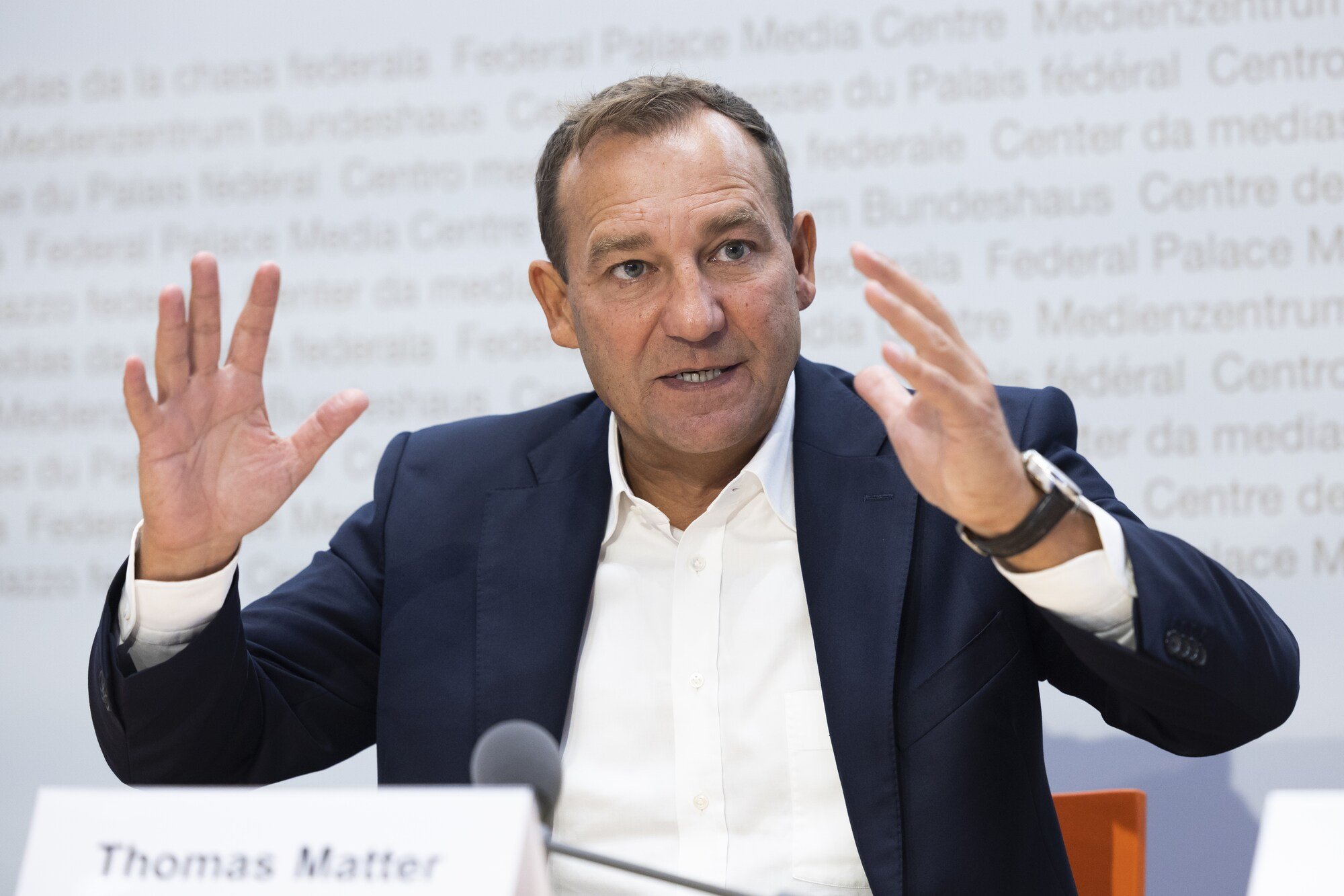 SVP-Nationalrat Thomas Matter wehrt sich gegen eine zu starke Verschärfung.