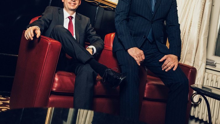 Das Sieger-Duo der Bank von Roll: Michael Schnetzer (links), Head of Asset Management, und Paolo Zatta, Senior Relationship Manager.