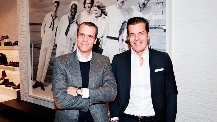 Wechsel: Marcus Meyer (l.) übernimmt den CEO-Posten von Philippe Gaydoul. Keystone
