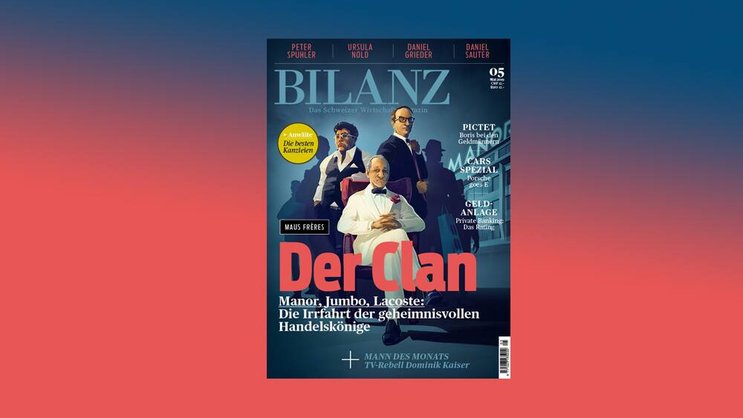 Die Mai-Ausgabe der BILANZ.