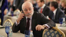 Umtriebiger Unternehmer: Viktor Vekselberg an der RSPP (Russian Union of Industrialists and Entrepreneurs) in Moskau im Jahr 2014.