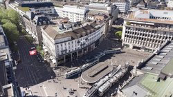 Der Zürcher Paradeplatz ist Sinnbild für den stabilen Schweizer Finanzsektor.