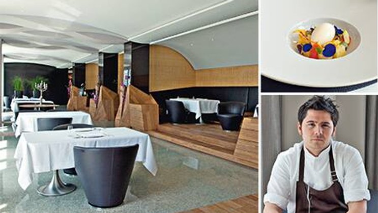 Einer von zwei Sterneköchen im Park Hotel: Nenad Mlinarevic - Schöpfer des «Früchtetees».