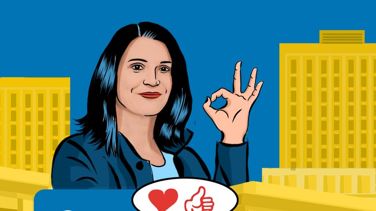 Selma Kuyas spricht über Netzwerken im Internet und warum Leute, die über ihre Firma schreiben, neue Talente anziehen können.