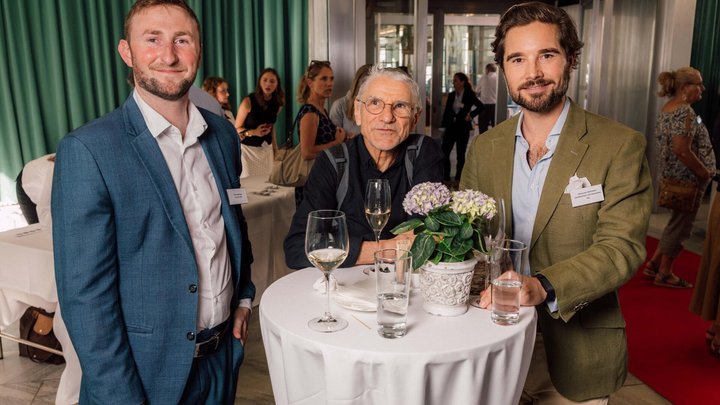 Alex Gnädinger, Cornèrtrader; Bruno Weder; Johannes Wettstein, Liechtenstein Life Assurance AG.