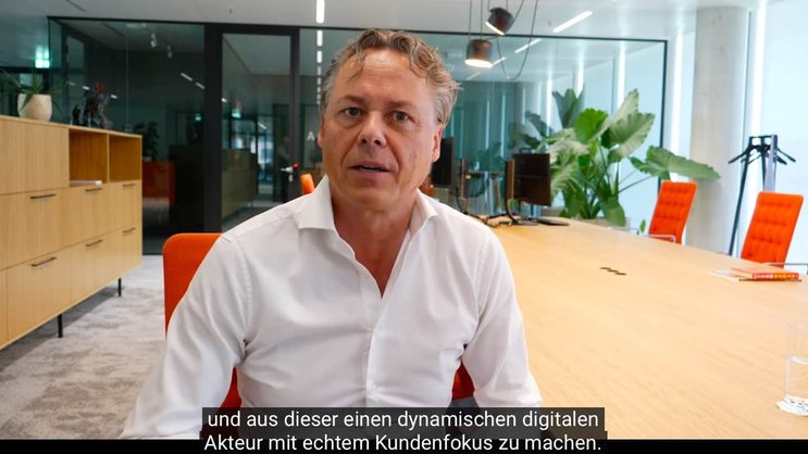 «Ich danke allen für ihre grosse Unterstützung»: Letzte Videobotschaft von Ralph Hamers als ING-Chef.