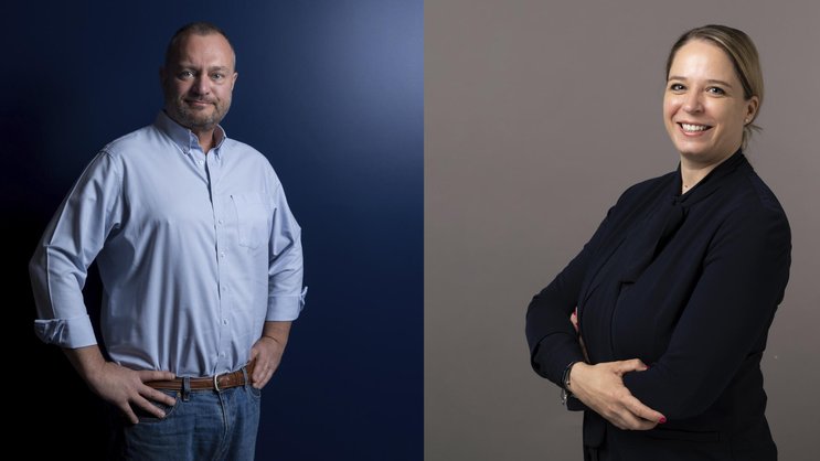 Pharmamanager Arnaud Muller und Bank-Expertin Sandra Dadinger mussten beide Krisen überwinden.