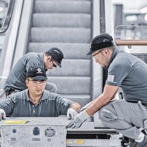 In der Schweiz steht Schindler auf der Liste der «antifragilen» Unternehmen.