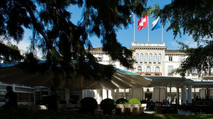 Luxushotel Baur au Lac: Die Stammkunden aus Deutschland fehlen. Keystone