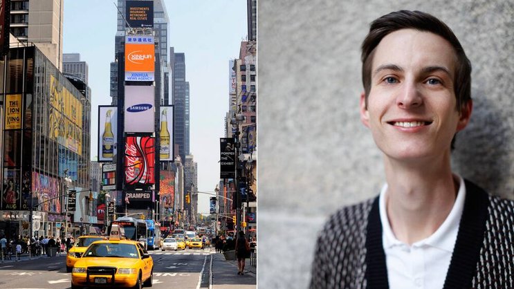 Andreas Leuzinger, 31, lebt seit zwei Jahren in New York. Keystone