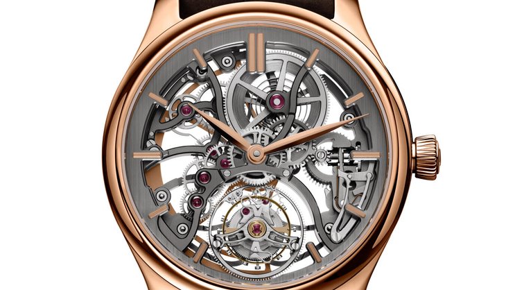 Endeavour Tourbillon Skeleton: Mechanisches Wunderwerk im 40-Millimeter-Rotgoldmantel. Preis: 85’400 Fr.